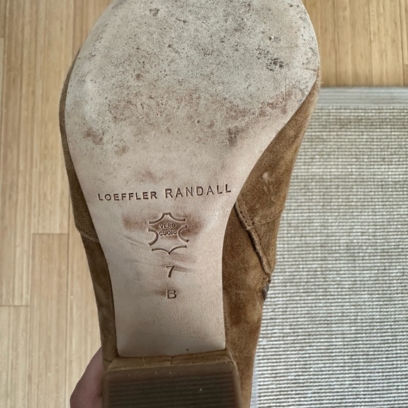 Loeffler Randall Tan Heeled Boots - Picture 4 of 5